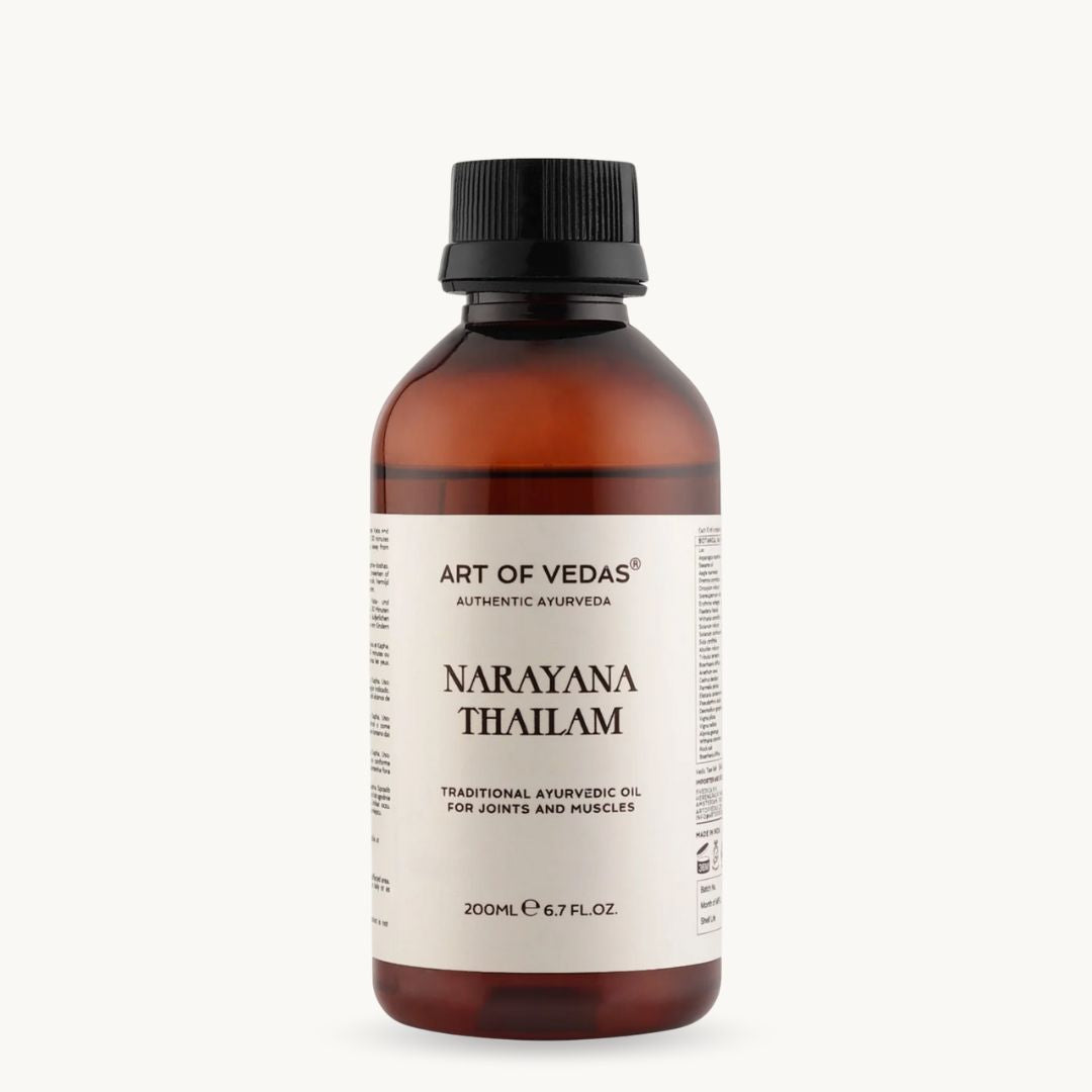 Art of Vedas Narayana Thailam 200ml - Traditional Ayurvedic Oil for Joints and Muscles