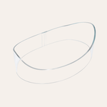 Art of Vedas Hrid Basti transparent acrylic chest ring for Ayurvedic heart area oil therapy, designed for targeted warm oil treatment to support cardiac and emotional wellness