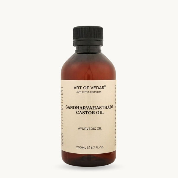 Art of Vedas, Gandharvahasthadi Eranda Thailam, 200 ml, Thailam ayurvedico classico