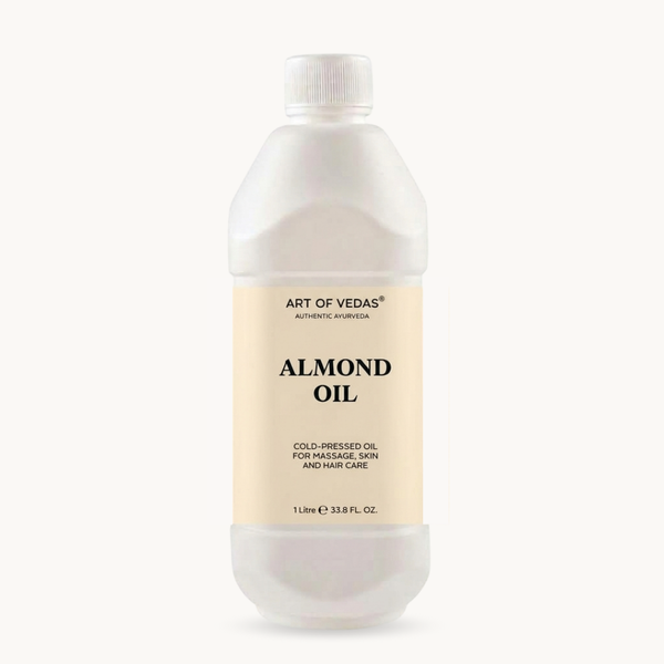 Art of Vedas Olio di mandorle, 1 litro, olio puro