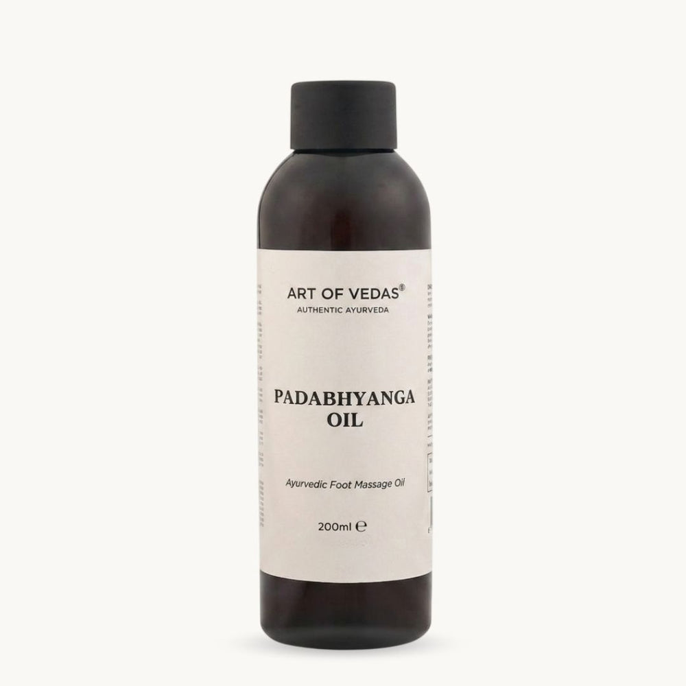 Art of Vedas, Olio Padabhyanga, preparazione ayurvedica classica