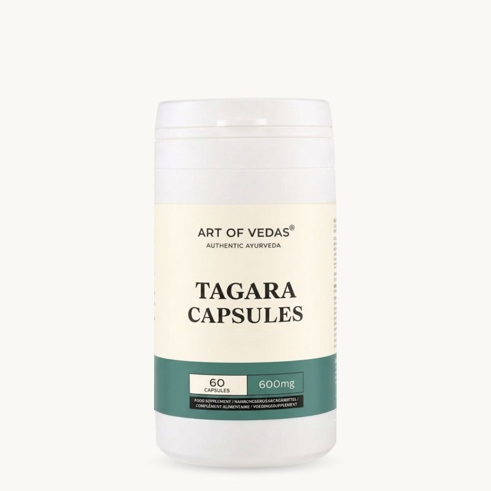 Art of Vedas, Tagara Capsules, integratore ayurvedico