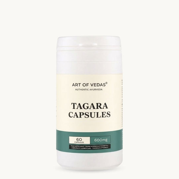 Art of Vedas, Tagara Capsules, integratore ayurvedico