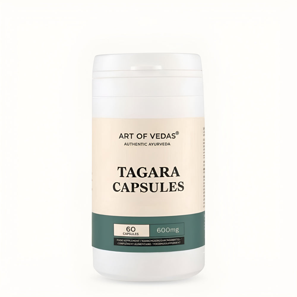 Art of Vedas, Tagara Capsules, integratore ayurvedico