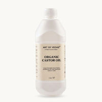 Art of Vedas, Olio di Ricino Biologico, 1 liter, preparazione ayurvedica classica